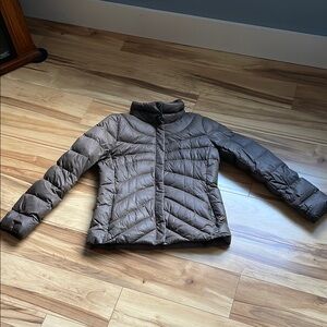 Lands’ End Women’s Brown Puffer Jacket
